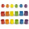 image:imageLearning Resources Beads and Patterns Card Set Lacing Beads 130 Pieces Ages 3Beads