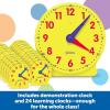 image:imageLearning Resources Classroom Clock Kit  Preschool Must Have Teaching Time Activity  About Flash Time Cards Montessori Toys Math Manipulatives Gifts for Boys and Girls Toddler ActivitiesClock Kit