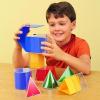 image:imageLearning Resources Folding Geometric Shapes Set  Classroom Must Haves Teacher Supplies Geometry Game Pattern Blocks Homeschool 3d School Figures for Teaching Math Manipulatives EssentialsShapes