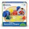 image:imageLearning Resources Folding Geometric Shapes Set  Classroom Must Haves Teacher Supplies Geometry Game Pattern Blocks Homeschool 3d School Figures for Teaching Math Manipulatives EssentialsShapes