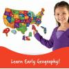 image:imageLearning Resources Magnetic US Map Puzzle  Educational Map of the United States of America Geography Matching Games Kids Homeschool and Classroom Must Haves Gifts for Boys and Girls
