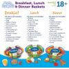 image:imageLearning Resources New Sprouts Bundle of Breakfast Lunch and Dinner  Food Toys Pretend and Play Imaginative Skills Toddlers Kitchen Toys Fruit and Vegetable Basket Gifts for Boys and Girls