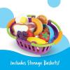 image:imageLearning Resources New Sprouts Bundle of Breakfast Lunch and Dinner  Food Toys Pretend and Play Imaginative Skills Toddlers Kitchen Toys Fruit and Vegetable Basket Gifts for Boys and Girls