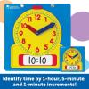 image:imageLearning Resources Write amp Wipe Clocks Classroom Set  25 Pieces Ages 6 Laminated DryErase Teaching Aids Teacher Supplies Learning TimeSet
