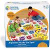 image:imageLearning Resources Alphabet Marks The Spot Floor Mat 34 Piece Set Ages 5 Letters Sounds Alphabet GameSpelling Games