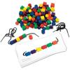 image:imageLearning Resources Beads and Patterns Card Set Lacing Beads 130 Pieces Ages 3Beads