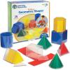 image:imageLearning Resources Folding Geometric Shapes Set  Classroom Must Haves Teacher Supplies Geometry Game Pattern Blocks Homeschool 3d School Figures for Teaching Math Manipulatives EssentialsShapes