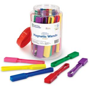 image:imageLearning Resources Magnetic Wands Science Exploration Observation Skills Set of 24 Ages 5