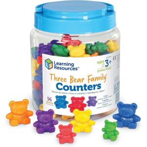 image:imageLearning Resources Three Bear Family Counters  96 Pieces Ages 3 Preschool Counting Toys SEL Toys Gifts for Boys and GirlsSingle