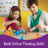 image:imageLearning Resources Mental Blox Critical Thinking Game Homeschool 20 Blocks 40 Activity Cards Ages 5Multicolor