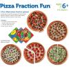 image:imageLearning Resources Pizza Fraction Fun Game 13 Fraction Pizzas 67 Piece Game Ages 6
