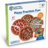 image:imageLearning Resources Pizza Fraction Fun Game 13 Fraction Pizzas 67 Piece Game Ages 6
