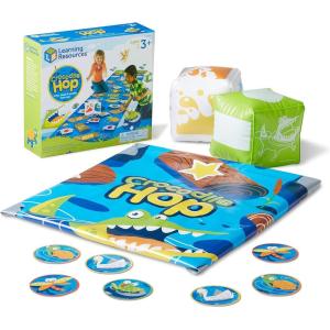 image:imageLearning Resources Crocodile Hop Floor Game  Ages 3 Indoor Games for Toddlers Gross Motor Skills Toys for Kids Preschool Learning Activities