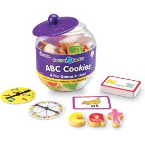 image:imageLearning Resources Goodie Games ABC Cookies  Alphabet Letters Learn to Read and Write Phonics and Spelling  Fine Motor Skills Toddler Toys Kids Games Manipulatives Preschool ActivitiesGoodie Games