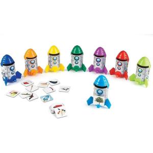 image:imageLearning Resources Rhyme and Sort Rockets Build Language Skills Rhyming Games for Kids Ages 4