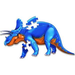 image:imageLearning Resources TRex Jumbo Dinosaur Floor Puzzle  20 Pieces Ages 3 3D Puzzles for Kids Kids Dinosaur Puzzle Dinosaurs for ToddlersTriceratops
