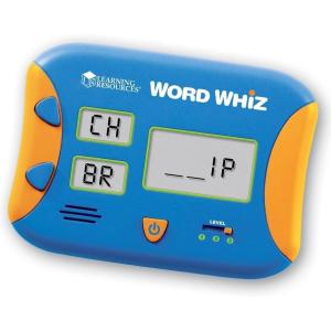 image:imageLearning Resources Word Whiz Electronic Flash Card Letter Games for Kids Word Recognition Ages 5