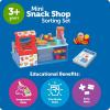 image:imageLearning Resources Mini Snack Shop Sorting Set Play Food Shop Role Play Store Kids Kitchen Playset Accessories Cooking Games Fine Motor Skills Toddler Toys Girl And Boy Birthday Gift