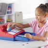 image:imageLearning Resources Pretend amp Play Calculator Cash Register with Canadian Currency Classic Counting Toy Kids Cash Register 73 Pieces Ages 3