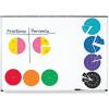 image:imageLearning Resources DoubleSided Magnetic Fraction Circles Sticks to Whiteboard and Chalkboard Teacher Math Classroom accessories Ages 6