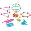 image:imageLearning Resources Geometric Shapes Building Set  170 Pieces Ages 5 Math Learning Games for Kids Early Math Skills Back to School Activities Classroom Games for Teachers