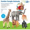 image:imageLearning Resources Jumbo Jungle Animals Animal Toys for Kids Safari Animals 5 Pieces Ages 18 months