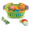 image:imageLearning Resources New Sprouts Healthy Foods Basket Bundle  37 Pieces Ages 18 months Pretend Toddler Food Healthy Play Food for Kids Toddler Learning Toys