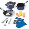 image:imageLearning Resources Pretend amp Play Pro Chef Set Kitchen Toys for Kids Pretend Kitchen Pots and Pans for Kids 13 Pieces Ages 3