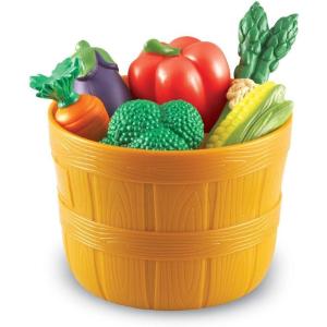 image:imageLearning Resources New Sprouts Fresh Fruit Salad  Realistic Play Food for Toddlers 13 Preschool Learning Toys Toddler Pretend Play Food for Kids Kitchen Sets Plastic Fruit Toys Toy FoodsVeggies