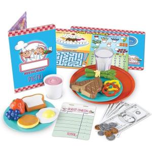 image:imageLearning Resources Serve It Up Play Restaurant  35 Pieces Ages 3 for Kids Toddler Food Toys Pretend Vegetables Gift for Boys Girls36Piece