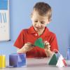 image:imageLearning Resources Folding Geometric Shapes Bundle Math Class Accessories 3D and 2D concepts measurement area volume and surface area 16 Pieces Grades 2 Ages 7