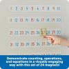 image:imageLearning Resources Magnetic Number Line 1100 20 Magnets Classroom Accessories Teacher Aids Sets of 5 Magnets