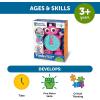 image:imageLearning Resources Tock The Learning Clock  Teaching Clocks for Kids Teacher Classroom Must Haves Montessori Activities Math Manipulatives Time Flash Cards Gifts for Boys and GirlsTock  Pink