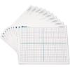 image:imageLearning Resources 9x 11 Double Sided XY Axis Dry Erase Mats Graphing Math Classroom Accessories Teaching Aids Set of 10 Ages 6