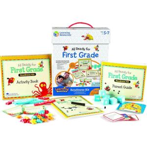 image:imageLearning Resources All Ready for First Grade Readiness Kit Back to School Activities School Preparation Toys Homeschool 32 Page Guide Included Ages 5