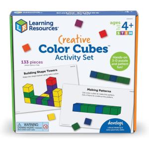 image:imageLearning Resources Creative Color Cubes Fine Motor Skills Counting Skills Basic Math 100 Piece Ages 3