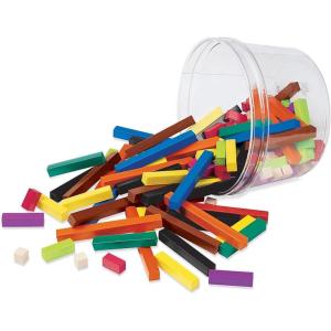 image:imageLearning Resources Cuisenaire Rods Small Group Set 155 Piece Plastic SetPlastic