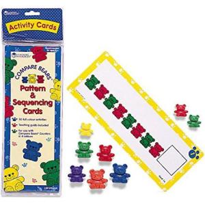 image:imageLearning Resources Three Bear Family Pattern Cards Homeschool Early Math Skill Learning Bears Not Included Ages 3