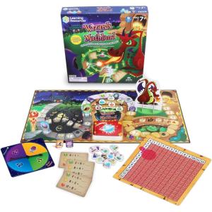 image:imageLearning Resources Wizards of Mathland  Multiplication Math Games for Kids 2nd  3rd Grade Classroom Board Game Fun Educational Homeschool Games for Elementary Kids Math Learning Board Game