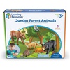 image:imageLearning Resources Jumbo Forest Animals  Fine Motor Skills for Children  School Figurines for Kids Montessori Toddler Imaginative Play  Party Favors Social Skill Toys Zoo Figures