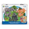image:imageLearning Resources Jumbo Jungle Animals Mommas and Babies  Safari Animal Toys Toddler Animal Figurines Toy Figures for Kids Jungle Toys Pretend Play Animals Kids Figurine SetActive