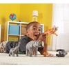 image:imageLearning Resources Jumbo Jungle Animals Mommas and Babies  Safari Animal Toys Toddler Animal Figurines Toy Figures for Kids Jungle Toys Pretend Play Animals Kids Figurine SetActive