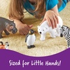 image:imageLearning Resources Jumbo Zoo Animals Monkey Penguin Zebra Polar Bear and Hippo Classroom Desk Pets 5 Animals Ages 2
