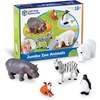 image:imageLearning Resources Jumbo Zoo Animals Monkey Penguin Zebra Polar Bear and Hippo Classroom Desk Pets 5 Animals Ages 2