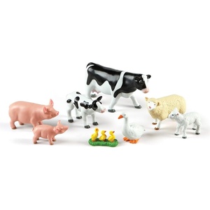 image:imageLearning Resources Jumbo Jungle Animals Mommas and Babies  Safari Animal Toys Toddler Animal Figurines Toy Figures for Kids Jungle Toys Pretend Play Animals Kids Figurine SetFarm  Mommas  Babies