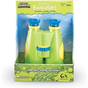 image:imageLearning Resources Primary Science Big View Binoculars  1 Piece Ages 3 Binoculars for Toddlers and Kids Science Exploration Toys for KidsBinoculars