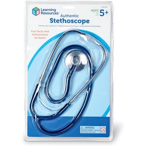 image:imageLearning Resources Stethoscope Pretend Play Exploration Play Working Stethoscope Ages 5