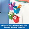 image:imageLearning Resources Magnetic Create a Space Storage Boxes  Magnetic Marker Holder for Whiteboard White Board Storage Classroom Magnet Basket Whiteboard Magnet Holders Dry Erase Board Organizer