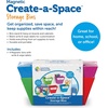 image:imageLearning Resources Magnetic Create a Space Storage Boxes  Magnetic Marker Holder for Whiteboard White Board Storage Classroom Magnet Basket Whiteboard Magnet Holders Dry Erase Board Organizer