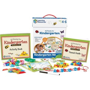 image:imageLearning Resources All Ready for Kindergarten Readiness Kit  Classroom Must Haves Toddler Activities Homeschool Supplies Learn to Read Spelling  Alphabet Kindergarten WorkbookKit